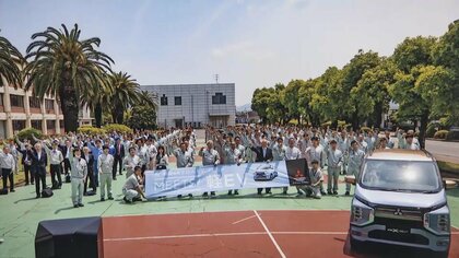 「軽EV」の量産　他社に先駆け成功…ガソリン車とEV両方作れる製造ライン整備【岡山発】