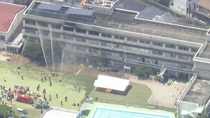 東京・北区小学校で火災　プラグ刺さったままコード焼き切れる　音楽準備室に電気ストーブとサーキュレーター