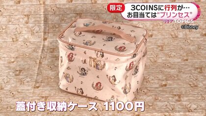 3COINSに行列が…全61種類のディズニープリンセス限定アイテムを販売 1万円以上買う猛者も｜FNNプライムオンライン