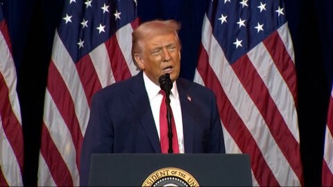「暴力的な男で何百万人も殺してきた」トランプ大統領がベネズエラ軍事作戦は正当だとの認識示す　軍需産業の生産加速させる考え強調