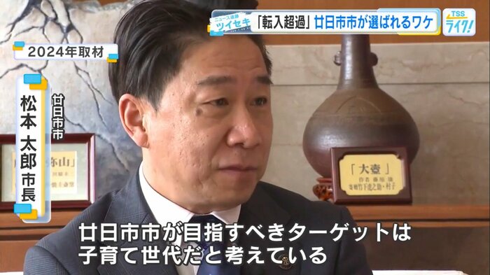 廿日市市・松本太郎 市長（2024年取材時）
