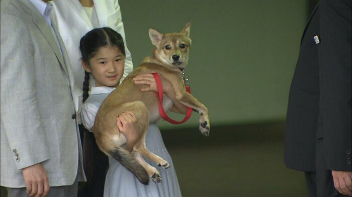 2009年8月 那須塩原駅で愛犬の由莉と一緒に(栃木・那須塩原市)
