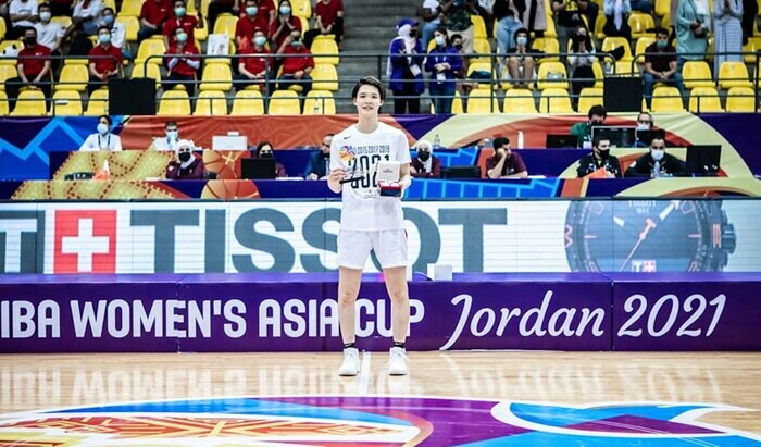 大会MVPは日本を背負う新エース赤補ひまわり©fibaasiacup