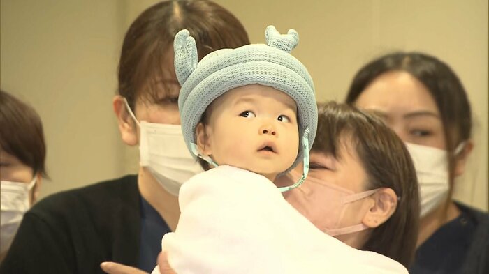 家族と渡米した葵ちゃん(2023年3月)