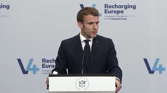 フランスのマクロン大統領