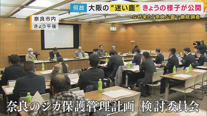 「奈良のシカ保護管理計画検討委員会」が開催された