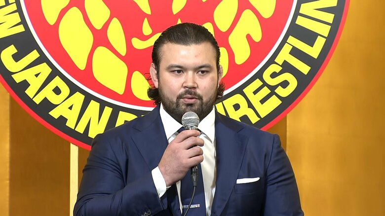 【挨拶全文】「全ての生き様見せるのがプロレス」ウルフ アロン選手（29）がプロレスラー転向　新日本プロレス入団へ　デビュー戦は棚橋弘至社長引退の“1.4東京ドーム”｜FNNプライムオンライン