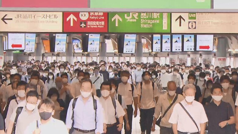 「感染再拡大の予兆みられる」 宣言解除後に人出が増加…東京で“感染者急増”に現実味｜FNNプライムオンライン