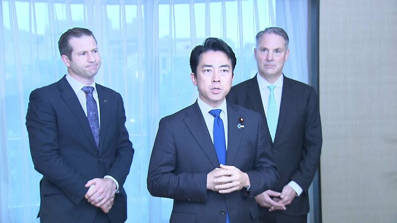 海自護衛艦のNZ輸出へ協議　豪州含む3カ国会談　シンガポール訪問の小泉大臣が各国防衛閣僚との会談をスタート｜FNNプライムオンライン