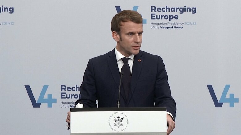 フランスのマクロン大統領