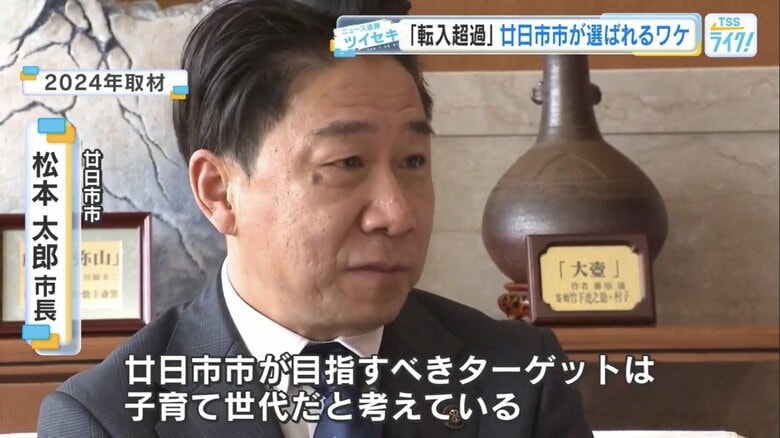 廿日市市・松本太郎 市長（2024年取材時）