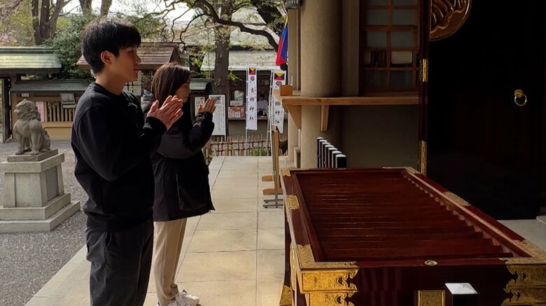 東郷神社（東京・渋谷区）で必勝祈願