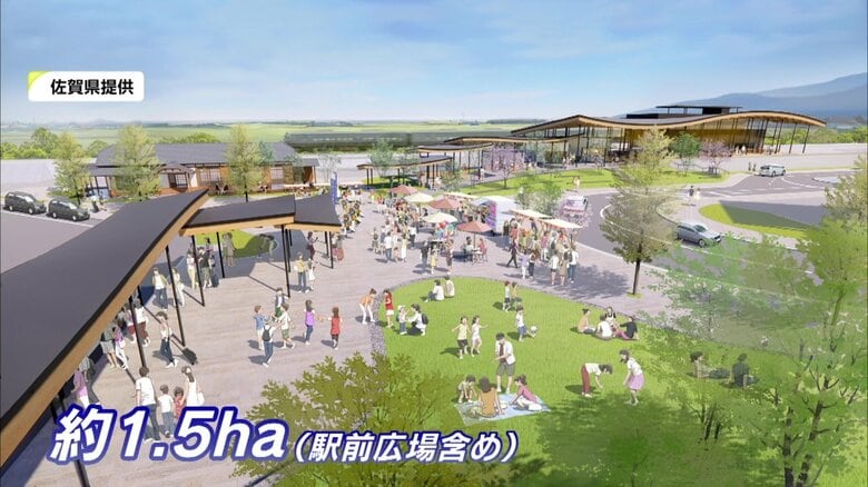 駅前広場のイメージ