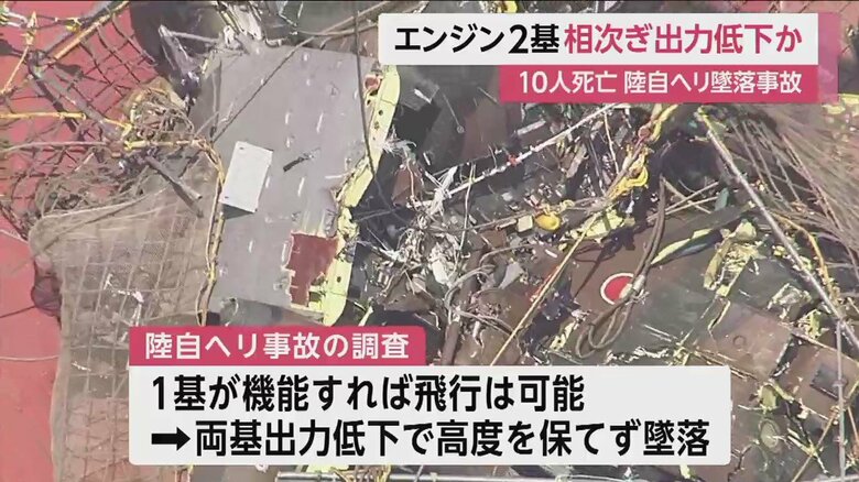 引き上げられた事故機
