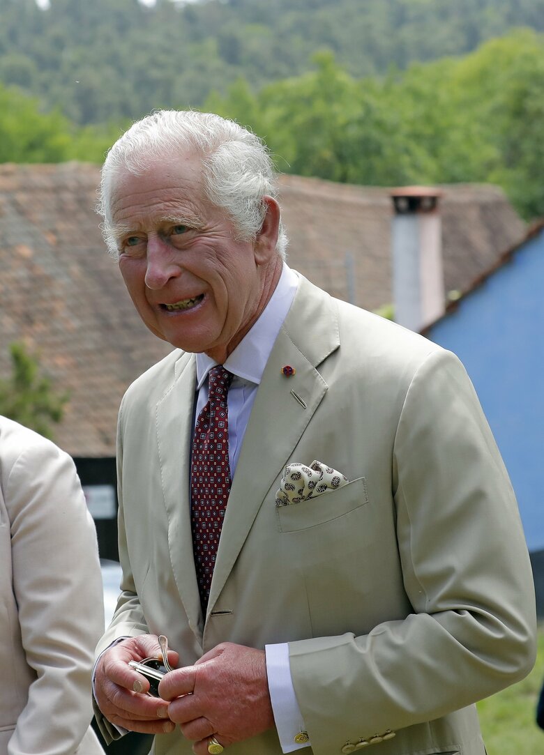 イギリス国王　チャールズ3世（EPA=時事）