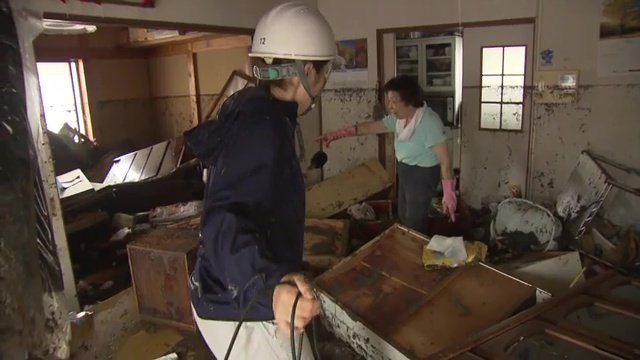 いわき市内郷内町の根本さん宅