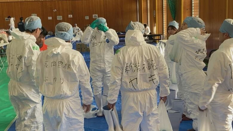 胎内市で鳥インフル確認（提供：新潟県）