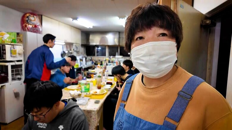 智子さん亡き後、寮母を務める妹の浩子さん