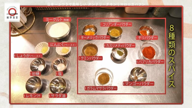 マサラのスパイス