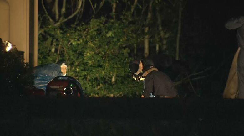 事件の発生当時の現場