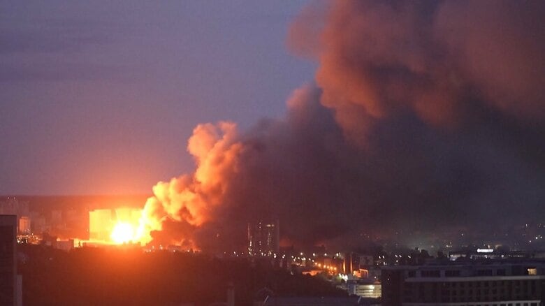 ロシア軍の空爆(航空攻撃)は大規模に続いた(キーウ・6月10日)