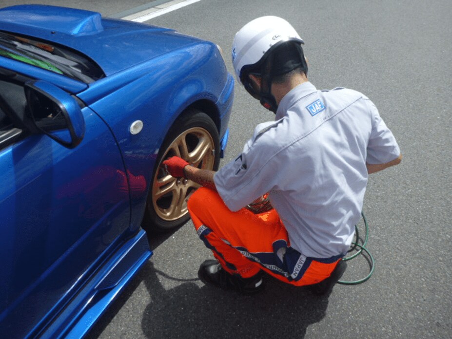 ｊａｆ京都 ご存知ですか 高速道路でのロードサービス出動第１位は タイヤトラブル