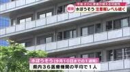 水ぼうそう注意報レベル続く　今後さらに患者が増える可能性　大分