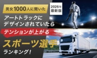 【男女1000人に聞いた】アートトラックにデザインされていたらテンションが上がるスポーツ選手ランキング！2026年最新版