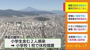 新型コロナ感染者の増加続く 県内で新たに16人 クラスタ―拡大も