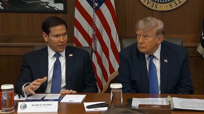 トランプ大統領「おとり」旧型専用機にルビオ国務長官ら閣僚も搭乗　地対空ミサイルで狙われる脅威も　アメリカメディア