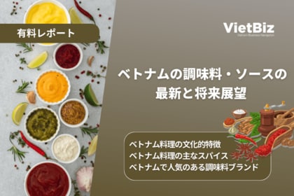 ベトナム市場調査レポート販売|ベトナムの調味料・ソースの最新と将来展望
