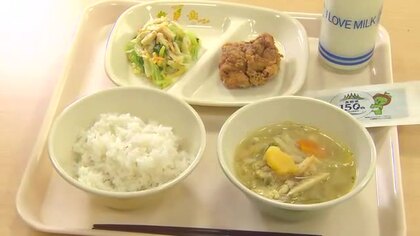 「長野県150歳」おめでとう給食　郷土料理“山賊焼き”に生産量9割の“凍み豆腐”「食文化を学ぶきっかけに」　小中学生1000人が味わう「長野県のことがたくさん知れた」　長野・坂城町