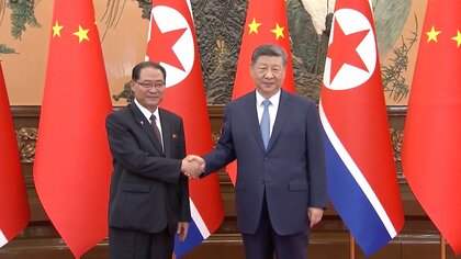 習近平国家主席が北朝鮮首相と会談　友好関係継続を確認