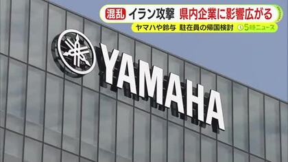 悪化する中東情勢…静岡県内の企業への影響は　駐在員の帰国を検討