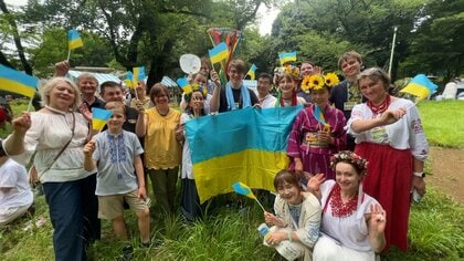 「日本のような平和な国に！“避難民の今”を撮り続けるウクライナ人写真家“祖国への関心が高まってほしい”と写真展を開催」