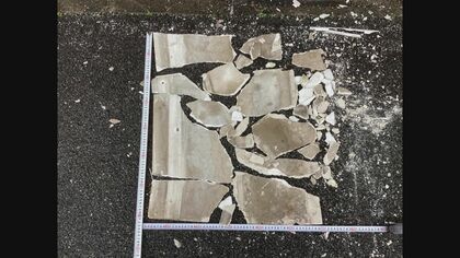 JRの駅で１２ｍの高さから重さ４キロの天井材が落下　「大きな音がした」と利用者から通報　けが人はなし