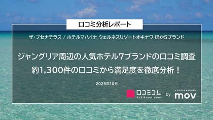 【ジャングリア周辺の人気ホテル7ブランドの口コミ調査】約1,300件の口コミから満足度を徹底分析！