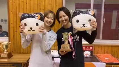 幼い息子が「一本！」声援が支え　バドミントン選手　柿山柚月・奥山菜月両選手【キラキラアスリート岡山】