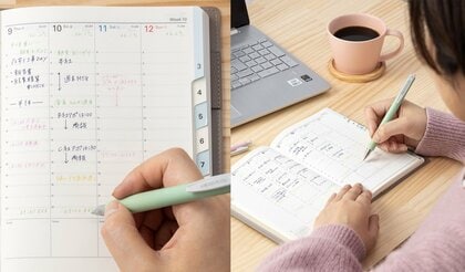 「淡いひみつ色」手帳に書いた文字が“周りからは見えにくい”ペンが登場…ゼブラに使い心地を聞いた