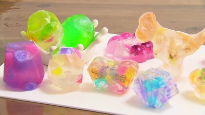 色鮮やかな「手作りせっけん」　子どもが楽しみながら手洗い…動物や恐竜のオブジェも【島根発】