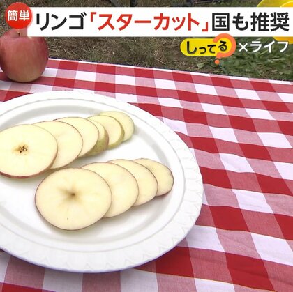 リンゴ「スターカット」で美味しく栄養もUP！簡単でゴミの量も削減…梨の正しい切り方「スティック切り」も紹介