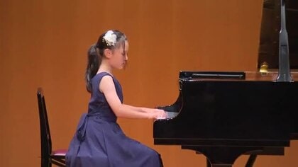 とやまクラシックピアノコンクール　ジュニア部門グランプリに堀川小学校4年生の加藤芽衣紗さん