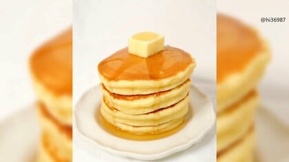 “ある調味料”を追加するだけ！モチモチふわふわなホットケーキレシピに大反響