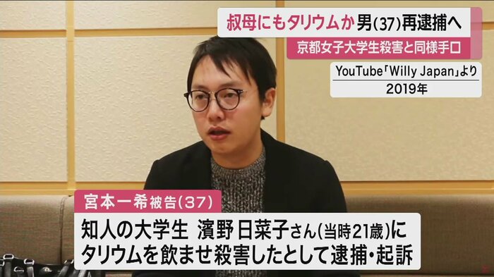 不動産賃貸業を経営していた宮本被告。叔母が入院した3カ月後に、叔母の会社を被告が引き継いでいた
