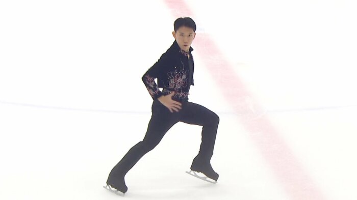 近畿選手権ジュニア男子で優勝した朝賀