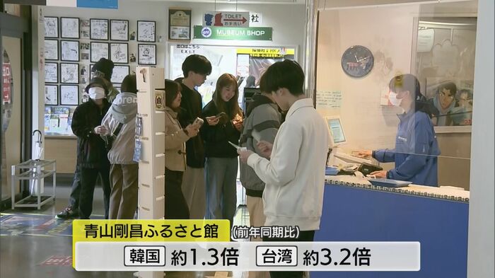 韓国・台湾の直行便が効果発揮