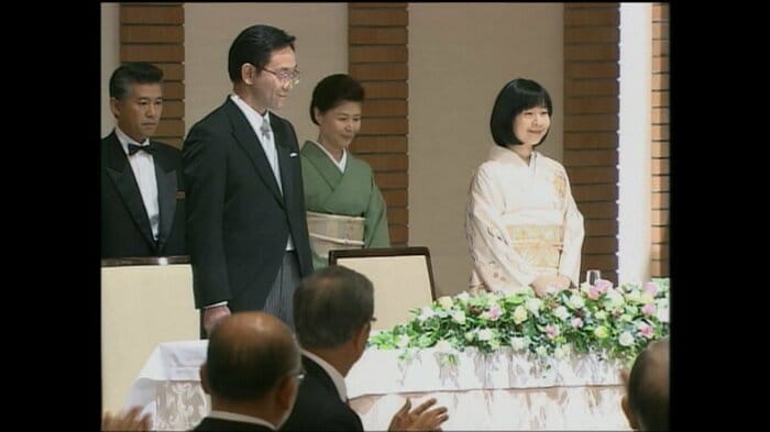 平成17（2005）年11月　紀宮さまの結婚披露宴