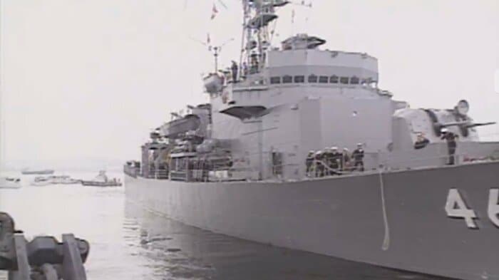 湾岸戦争後にペルシア湾に海上自衛隊の掃海艇を派遣(1991年)