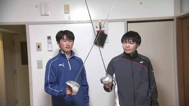 寮での大澤さんと齋藤さん