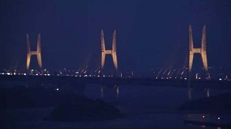 【実施日カレンダー】瀬戸大橋の夜間ライトアップ　２０２６年度の実施日発表　本四高速【香川・岡山】｜FNNプライムオンライン